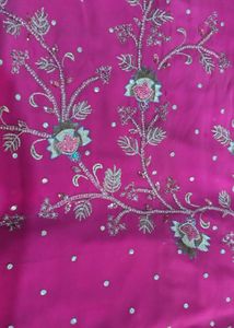 Elegant Pink Saree