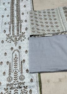 3 Piece Cambric Cotton Suits