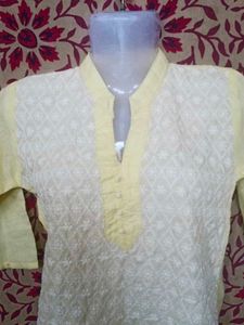 WOMEN STRAIGHT COLLAR KURTA