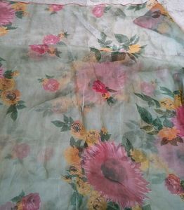 Floral Print Dupatta