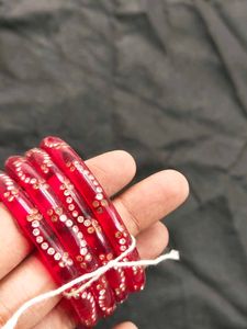 Green &amp; Gold Bangles