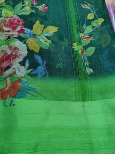 Pure 100% Georgette Saree