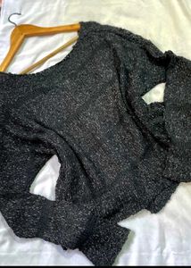 🎁Buy1 Get1 Free Black Knit Cardigan C