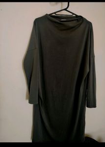Olive Tunic Dress Can B Worn As T-shirt
