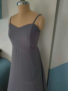 Grey Maxi Dress , Best Quality At Great Price