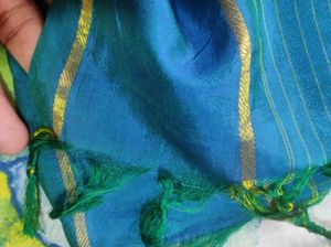 Peacock Green 9 Yards Saree