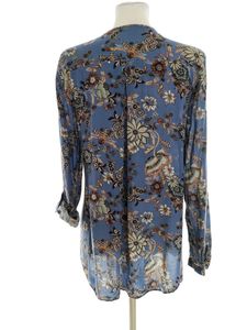ESPRIT Imported Women Blue Printed Top