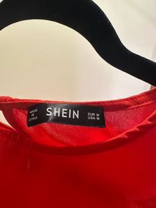 Orangish Red Dress