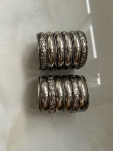 Vintage Silver Tone Bangle Bracelets