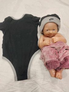 Cute Nike Baby Bodysuit