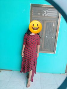 Red Maxy Dress