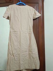 Veromoda M Size Button Down Dress With Belt