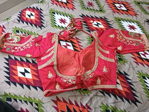 purple and Red blouse