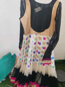 Elegant Embellished Anarkali Dress