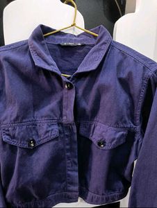 Branded Crop Jacket