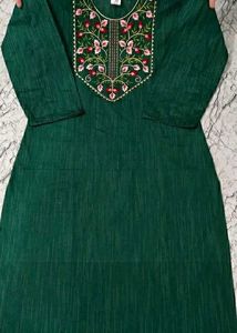 Elegant Embroidered Kurta Set