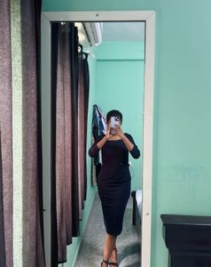 Navy Blue Body on Dress