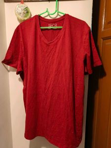 V Neck Splash Brand Xl Size