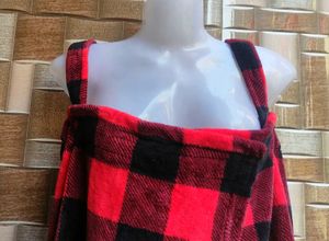 Red &amp; Black  Bathrobe