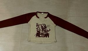 Long sleeve Graphic Print Tee