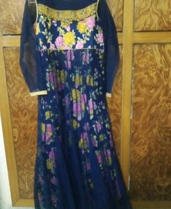 Elegant Floral Ethnic Gown