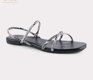 Strappy Black Sandals