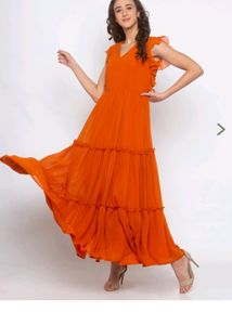 ITI RUST MAXI DRESS