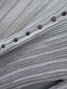 Elegant Knit Button-Down Top