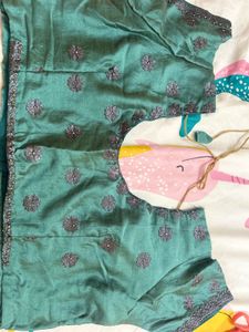 Stiched Blouse With Embroidery