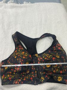 Floral Print Bra