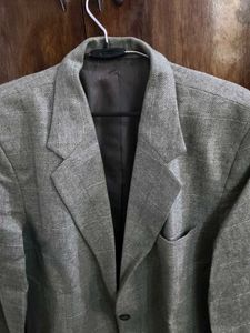 Men's Checkered Blazer