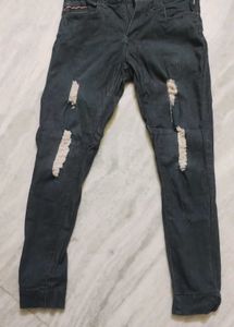 Ripped Black Jeans