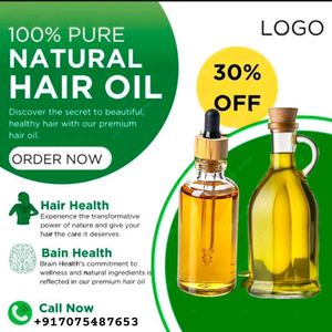 Natural Ayurvedic Hair Oil