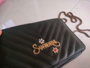 Black Envelope Bag For Womens