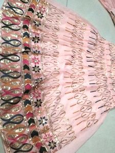 Pink Embellished Party Dress