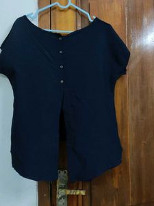 Elegant Hi-Lo Hem Blouse