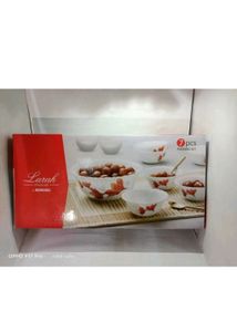 LARAH borosil 7 Pcs Serving Bowl