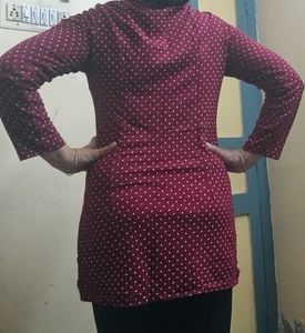 Maroon Tshirt Long