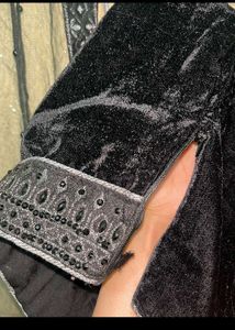 Black &amp; Silver Indian Dress