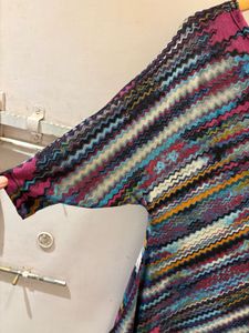 Missoni Inspired Chevron Print Top