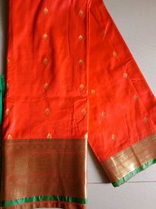 Beautiful Partwear Rich Pallu saree With Blouse Pi