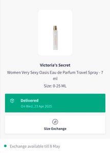 VICTORIA SECRET Perfume JUST ONLY USED ONE SPRAY