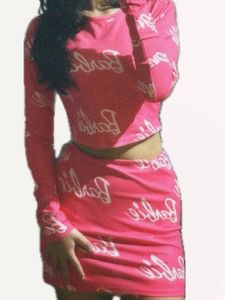 Pink Barbie 2 piece