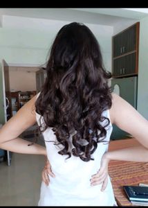 Pema Hair Extensions And Wigs Women&#39;s Brown Curly/