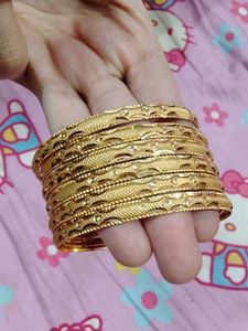 Gold Plated Bangles