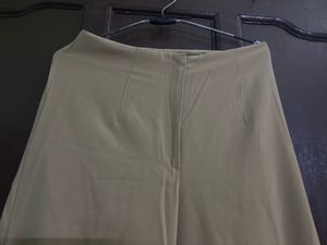 Tan High Waisted Wide Leg Pants