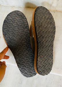 Golden Band Slippers