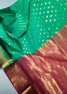 Green Pattu Saree