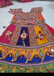 Navratri Heavy Chaniya Choli With Dupatta Multi