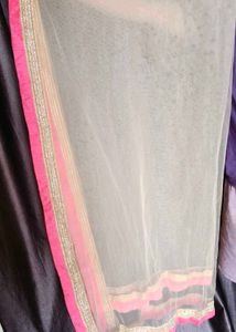pink lehgah choli with dupatta